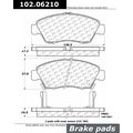 Centric Parts CTEK Brake Pads, 102.06210 102.06210